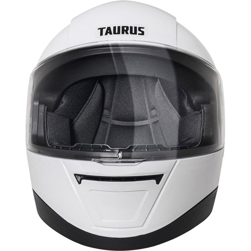 capacete taurus branco brilho th7 58
