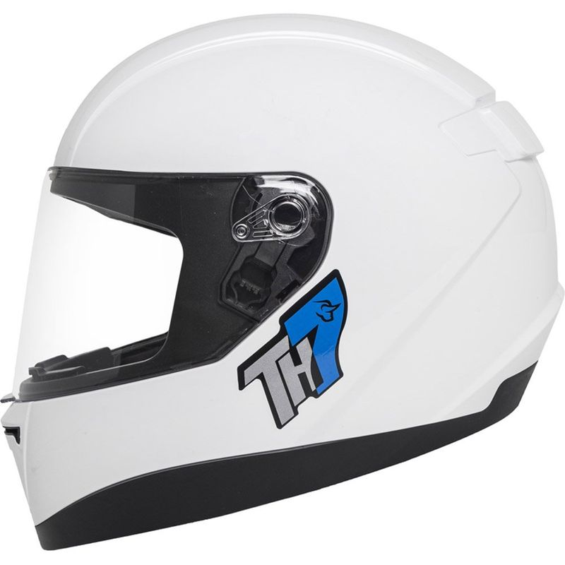 capacete taurus branco brilho th7 58