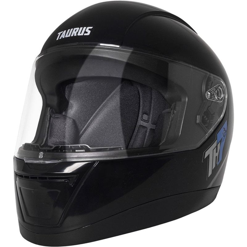 capacete taurus preto brilho th7 62
