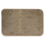 tapete rozac conforto tijolinho bege 38x58cm (mp)