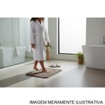 tapete rozac conforto tijolinho marrom 38x58cm (mp)
