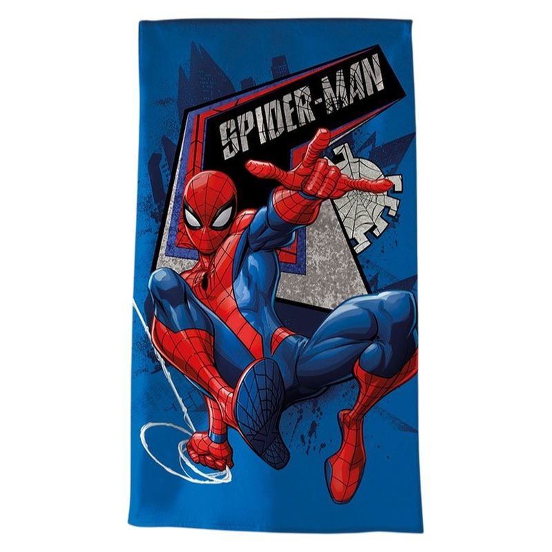 toalha de banho dohler velour spiderman 01 70x130cm (mp)