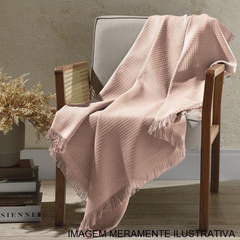 manta dohler marrocos 150x210cm rose (mp)