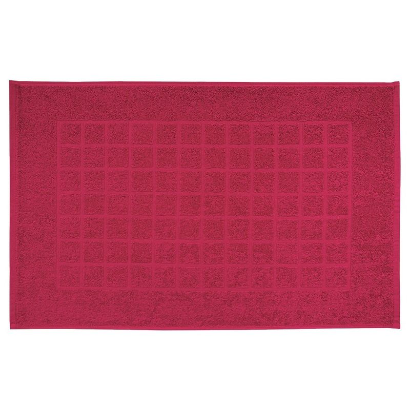 toalha de piso dohler royal 45x70cm cereja (mp)