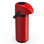 garrafa térmica de mesa unitermi verona 1l vermelha (mp)