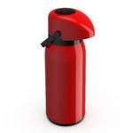 garrafa térmica de mesa unitermi verona 1,8l vermelha (mp)