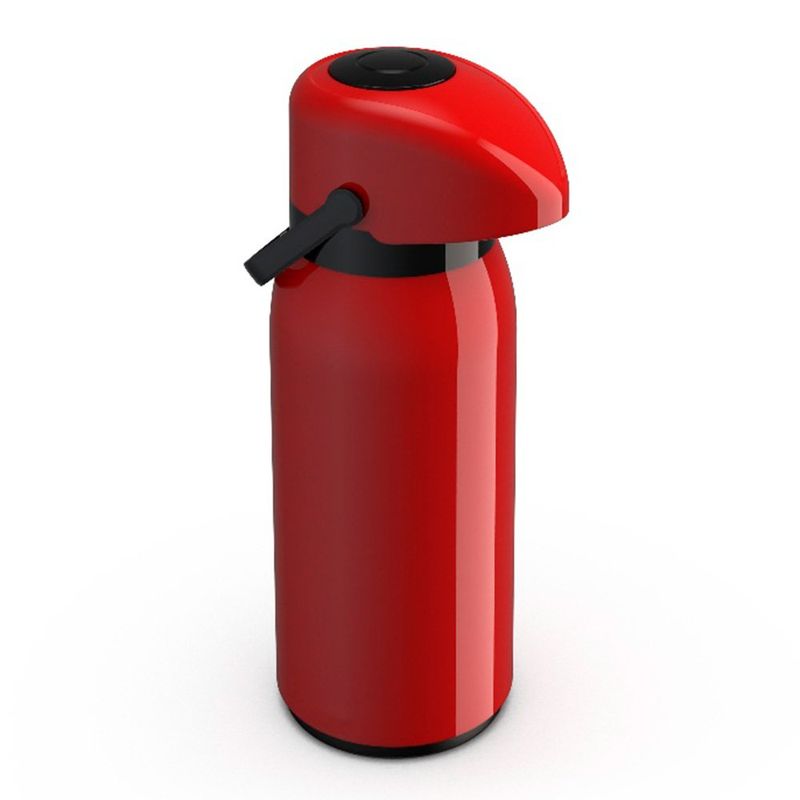 garrafa térmica de mesa unitermi verona 1,8l vermelha (mp)