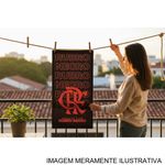 toalha de banho dohler velour flamengo 17 70x140cm (mp)