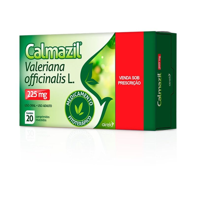 calmazil 225mg 20 comprimidos revestidos airela