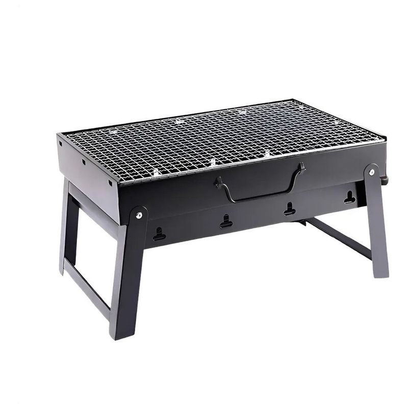 churrasqueira portátil mu ferro 35x27 preto e-bi