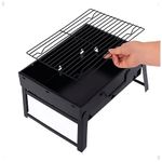 churrasqueira portátil mu ferro 35x27 preto e-bi