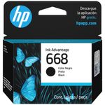 cartucho de tinta hp advantage 668 preto 7fp37vl