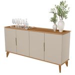 buffet linea 4 portas évora jequetiba com off white
