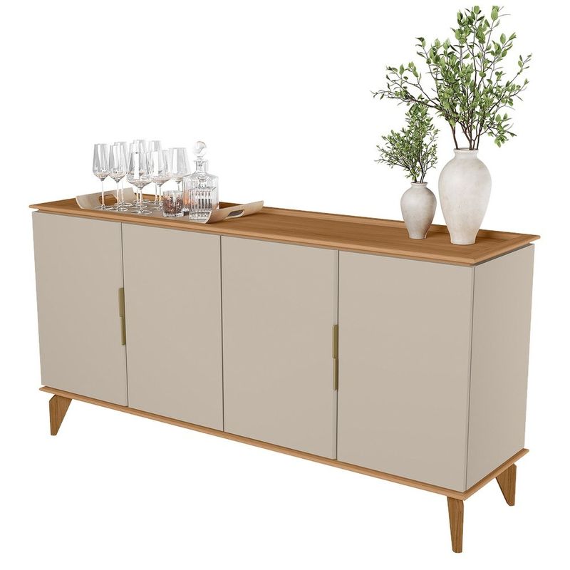 buffet linea 4 portas évora jequetiba com off white