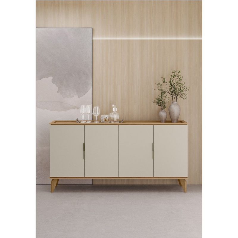 buffet linea 4 portas évora jequetiba com off white