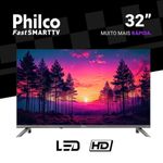 smart tv 32 philco roku dolby audio hdr10 p32crb