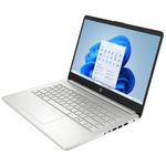 notebook hp 14-n150 tela 14" hd 4gb 128gb ufs intel graphics windows compacto prata at-bi
