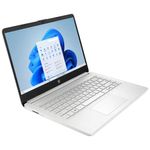 notebook hp 14-n150 tela 14" hd 4gb 128gb ufs intel graphics windows compacto prata at-bi