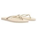 sandália de dedo feminina n° 35/36 brizza arezzo essential brizza off-white (mp)