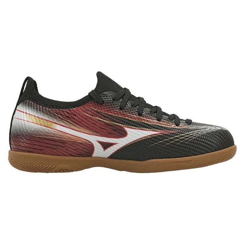 Chuteira Futsal n°41 Mizuno Alpha Club IN Preto