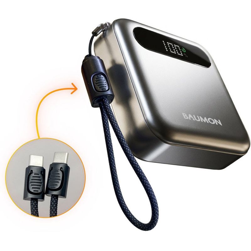 powerbank 10000mah cinza t196lf e-bi