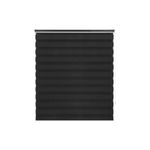 persiana rolo duplo evolux 140x160cm preto (mp)