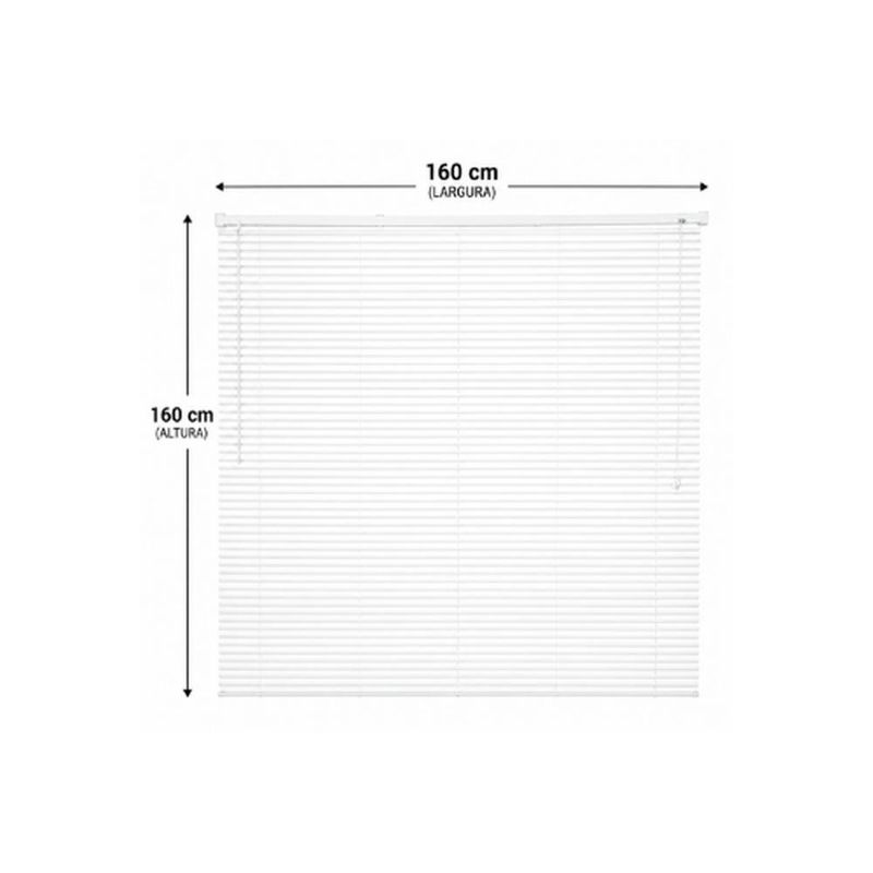persiana evolux premier pvc 160x160cm branco (mp)