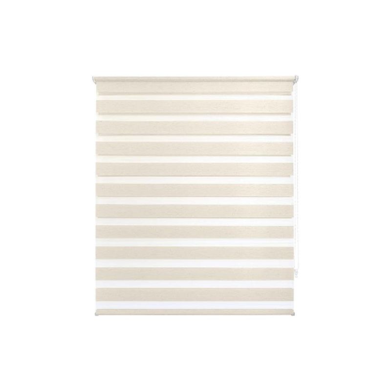 persiana rolo duplo evolux 140x160cm bege (mp)