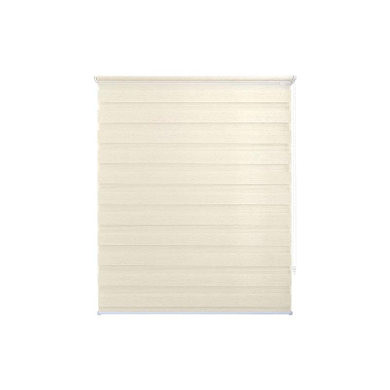 persiana rolo duplo evolux 140x160cm bege (mp)