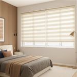 persiana rolo duplo evolux 140x160cm bege (mp)