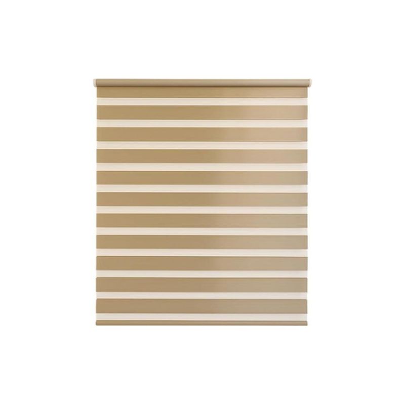 persiana rolo duplo evolux 120x160cm caramelo (mp)