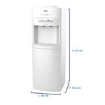 bebedouro de coluna eos minerale branco 127v (mp)