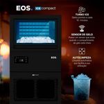 máquina de gelo eos ice compact 45kg 220v emg45 (mp)