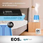 umidificador e aromatizador eos artic fresh 5l bivolt eum05a (mp)