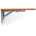 mesa dobrável e kit para fixação bem fixa selo fsc 80x41cm mel 9792