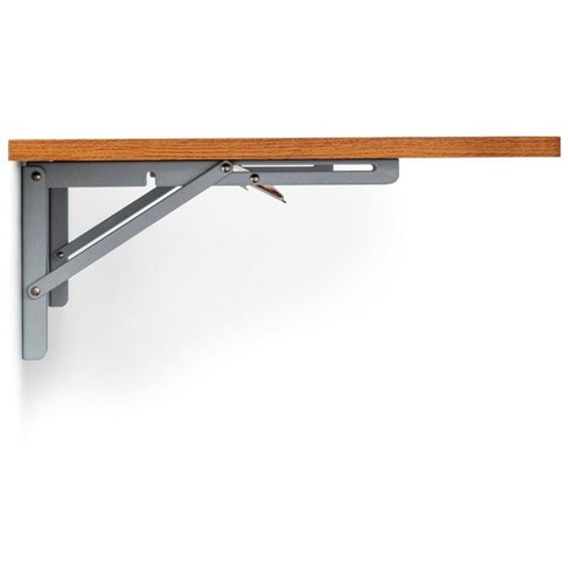 mesa dobrável e kit para fixação bem fixa selo fsc 80x41cm mel 9792