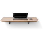mesa dobrável e kit para fixação bem fixa selo fsc 80x41cm mel 9792