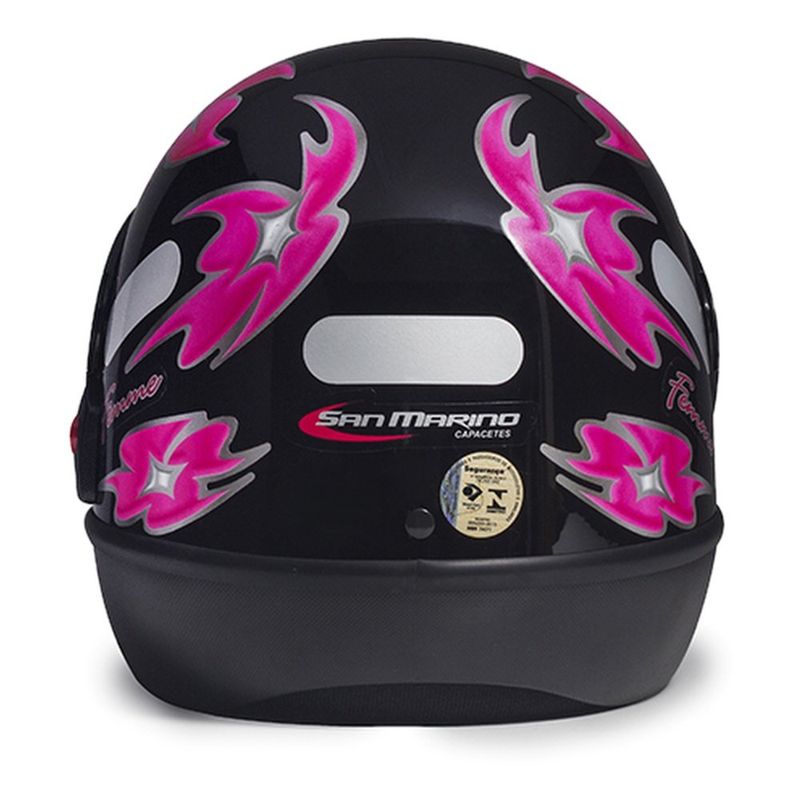 capacete taurus san marino 58 femme preto
