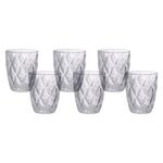 jogo de copos hauskraft 06 peças plaza 275ml cpbx069