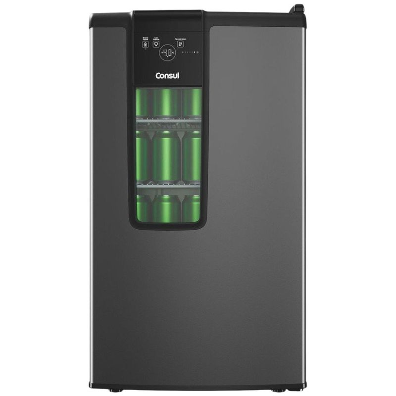cervejeira consul frost free 127v titanium czd12mtana
