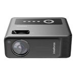 projetor intelbras full hd pfl 7.400 lúmens preto 6520