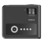 projetor intelbras full hd pfl 7.400 lúmens preto 6520