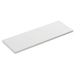 prateleira suspensa bemfixa 60x20cm com suportes e kit de fixação branca 9605