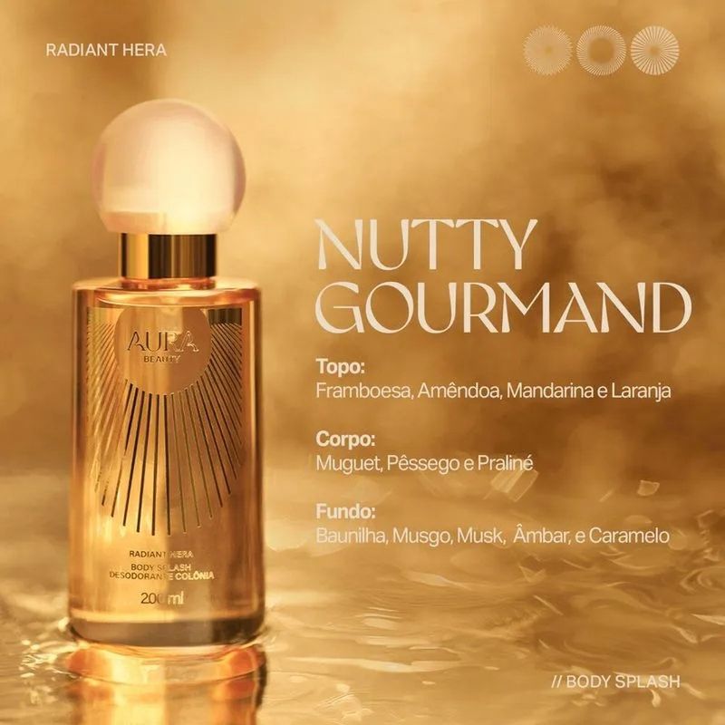 body splash aura radiant hera 200ml