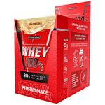 whey 100% integralmedica sabor baunilha 30g