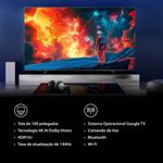 smart tv toshiba 100" 4k qled 100z670rs (mp)