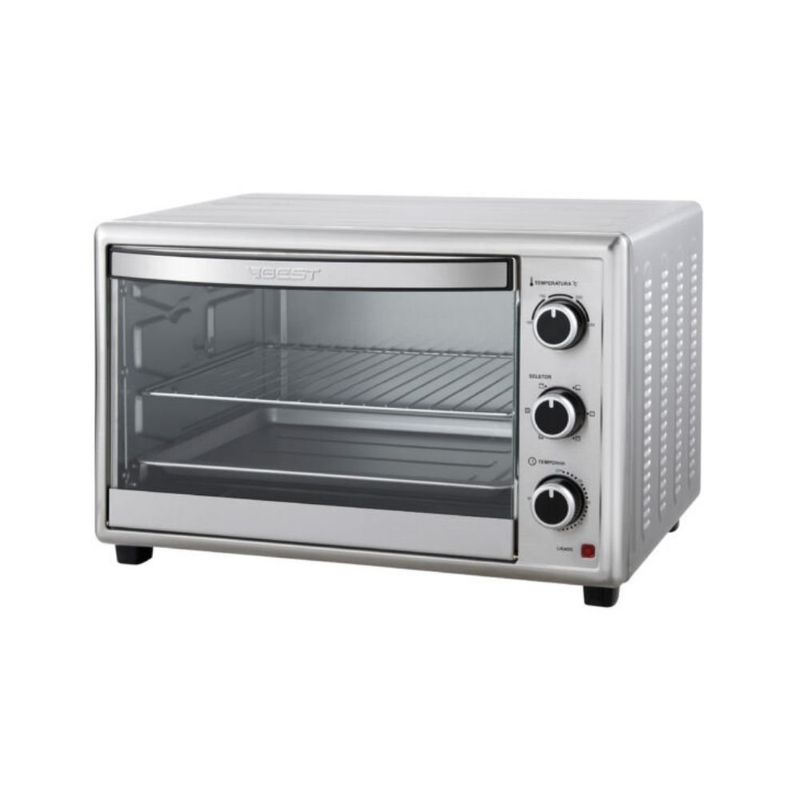 forno elétrico best plus 50l 127v inox 3676 (mp)