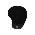 mousepad bright com apoio de pulso em gel preto 0307 (mp)