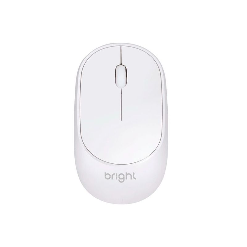 mouse bright sem fio branco ms001 (mp)