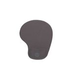 mousepad bright com apoio de pulso em gel cinza escuro 0308 (mp)